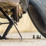 How to jack up a motorcycle with a car jack