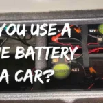 Can you use a marine battery in a car