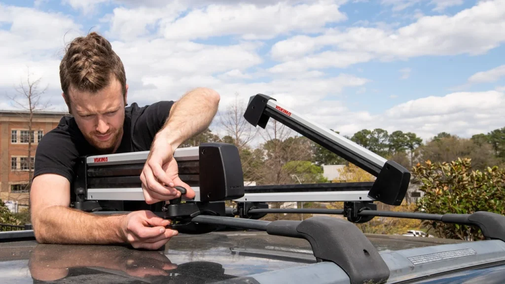 Clamp on roof racks